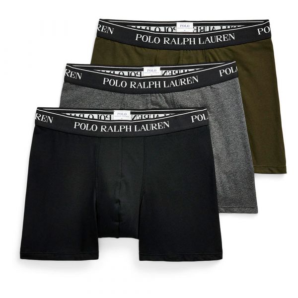 Polo Ralph Lauren Boxers 714830300 3 Unidades 3Pk Black / Bcly Heather / Armadillo S