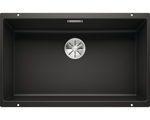 Blanco SUBLINE 700-U spoelbak, 730 x 460 mm, zwart, 526001