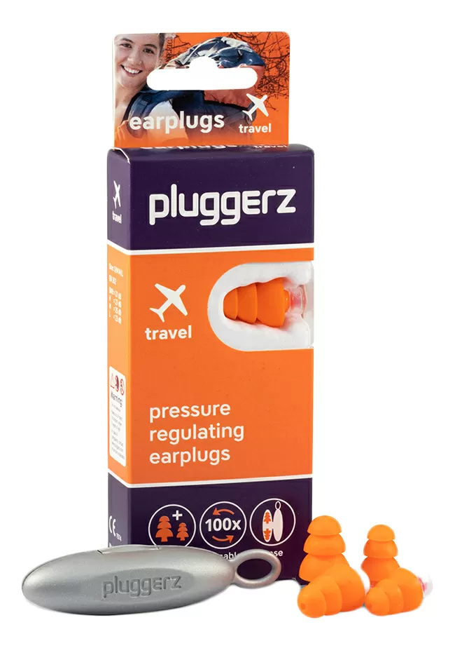 Pluggerz ørepropper, Travel - 2 par