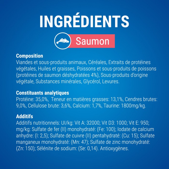 Bouchées Dentalife au saumon - Friandises bucco-dentaires pour chat