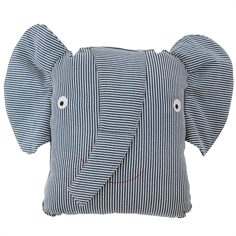 Erik Elefant Denim Pude - OYOY → Luksusbaby.dk