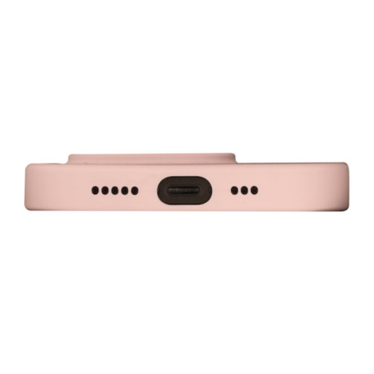 iPhone 14 MagSafe Silikon Case Hülle Monaco Recycled (MO61PISA1641) - Pink Sand