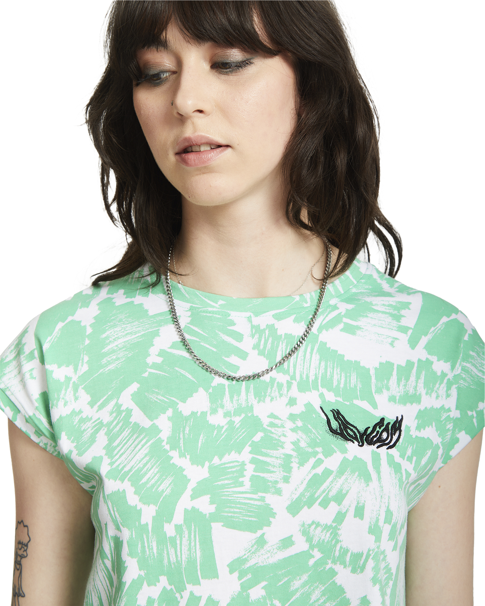 Volcom FA Alix Boxy Sleeveless Jade