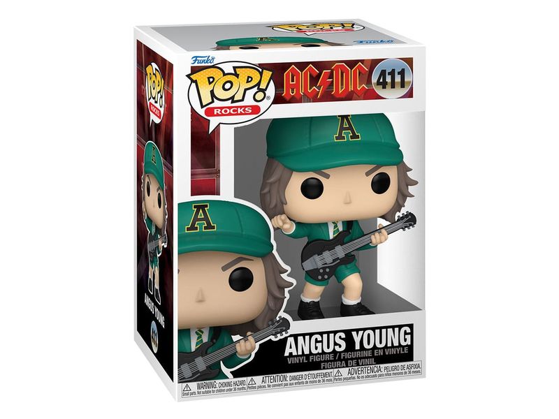 Funko Figur POP! AC/DC Angus Young Sammelfigur aus dem Musik-Universum