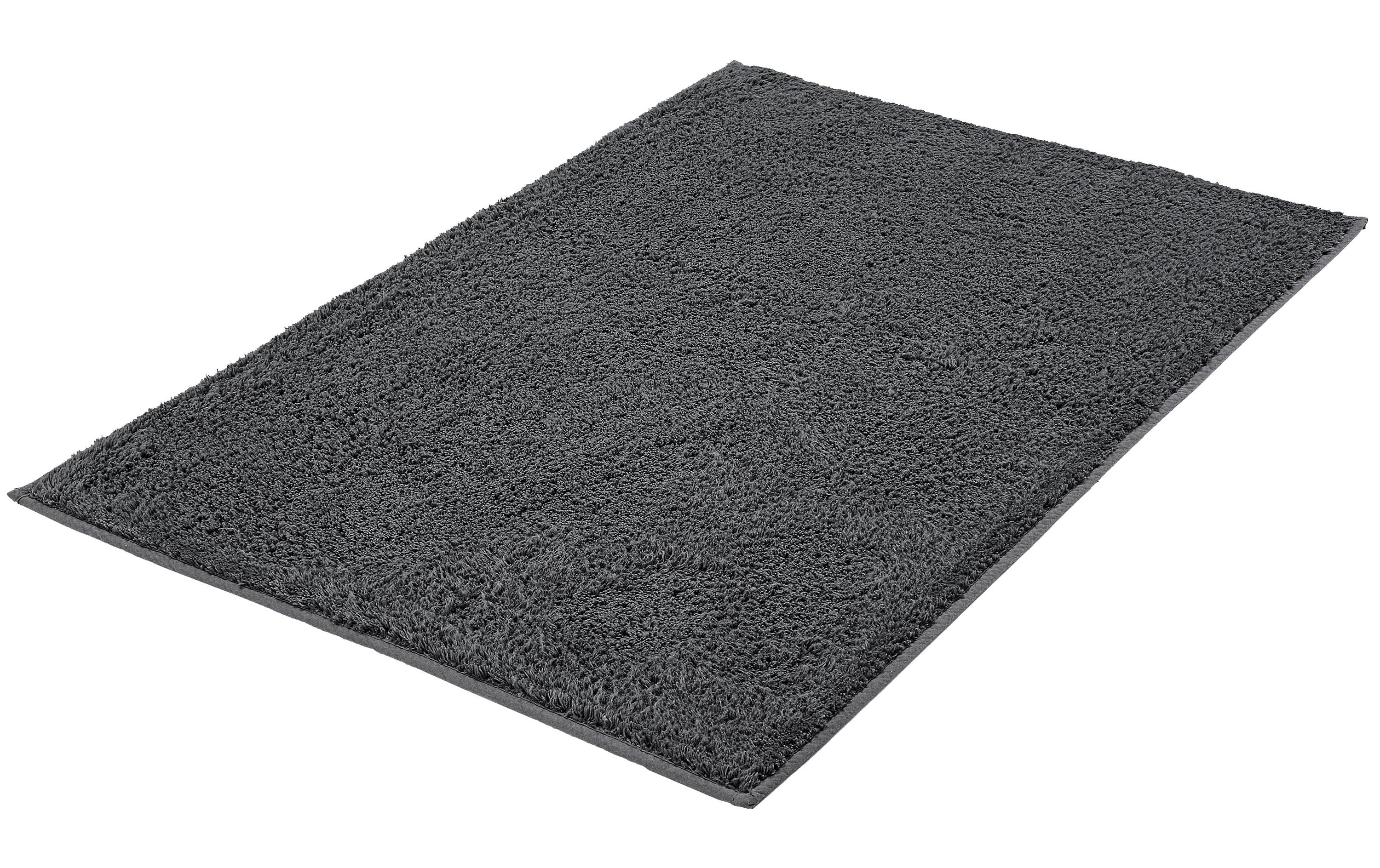 Badteppich Kansas 60 x 90 cm, SchieferWeiche Badematte