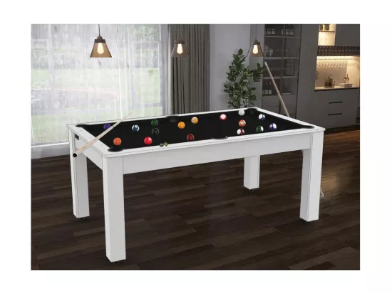 Billard convertible table 6 personnes Texas + pack accessoires Confort