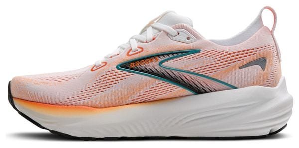 Chaussures Running Brooks Glycerin 22 Blanc/Orange Homme