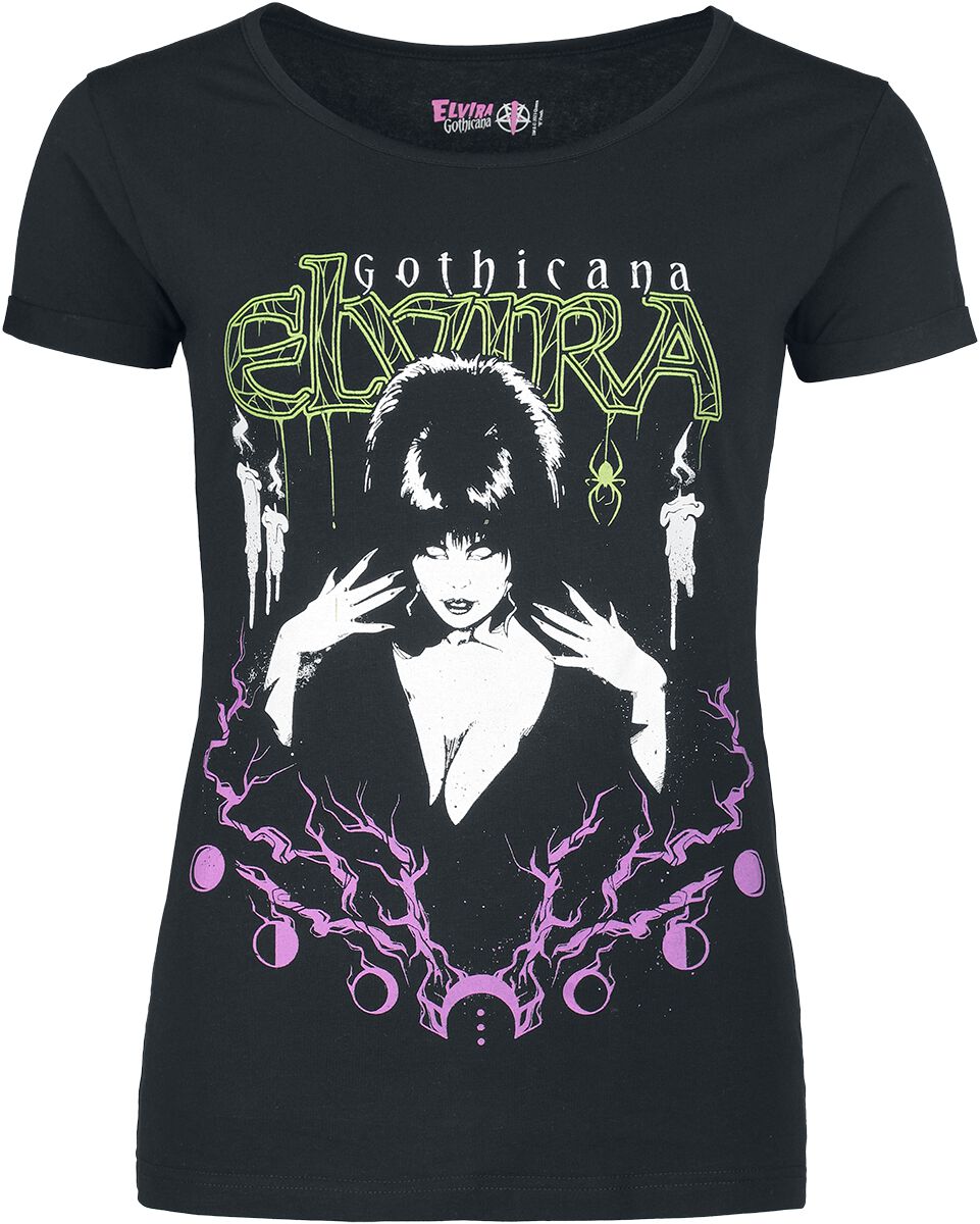 Gothicana X Elvira - T-shirt | Gothicana by EMP T-Shirt Manches courtes