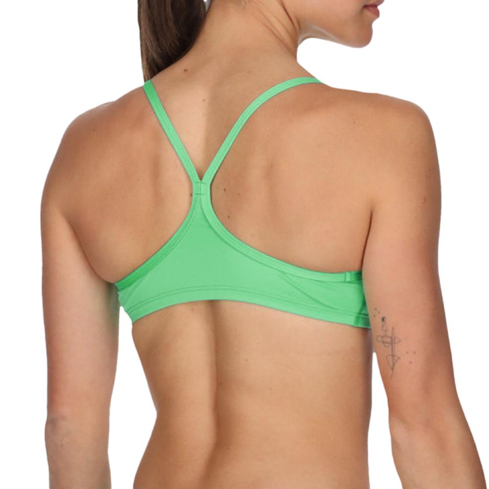Nike Haut de maillot de bain Vert Femme Nike Racerback
