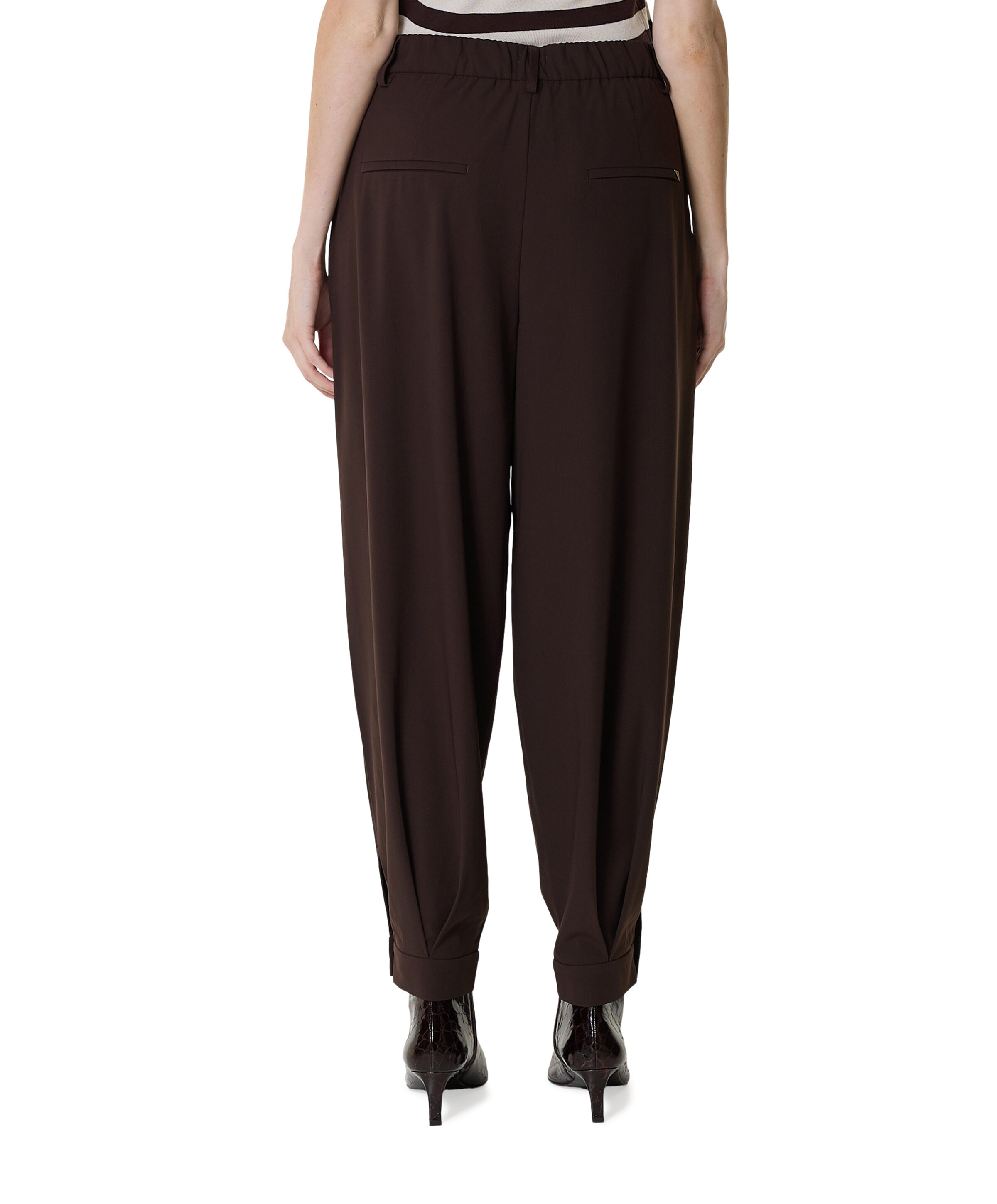 MAC BALLOON dames pantalon bruin