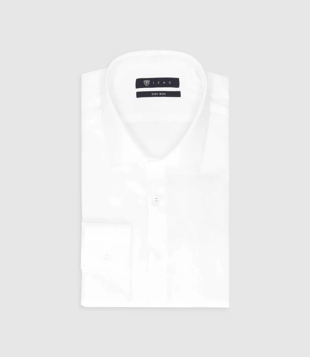 Chemise slim Easy Iron blanc MAXIME