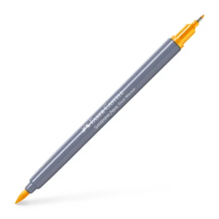 Faber-Castell Goldfaber Aqua Dual Marker Farbe 208 chromegelb mittel