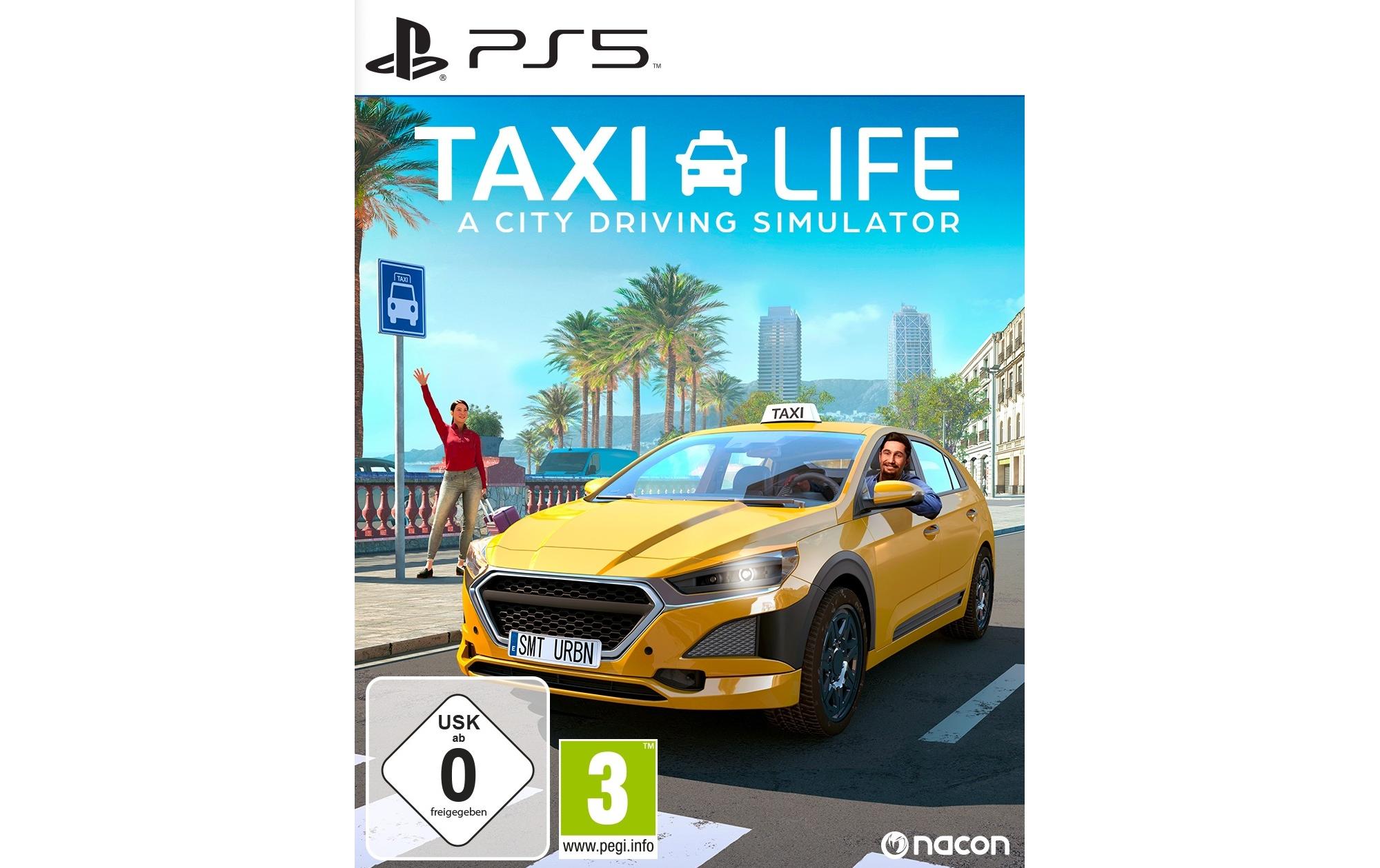 Taxi Life: A City Driving SimulatorSimulationsspiel für die Playstation 5