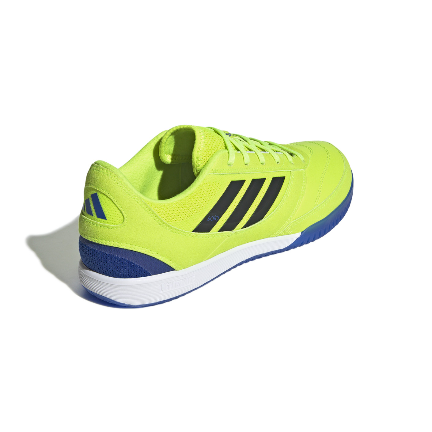 Adidas Top Sala Competition II Zaalvoetbalschoenen (IN) Neongeel Zwart Blauw