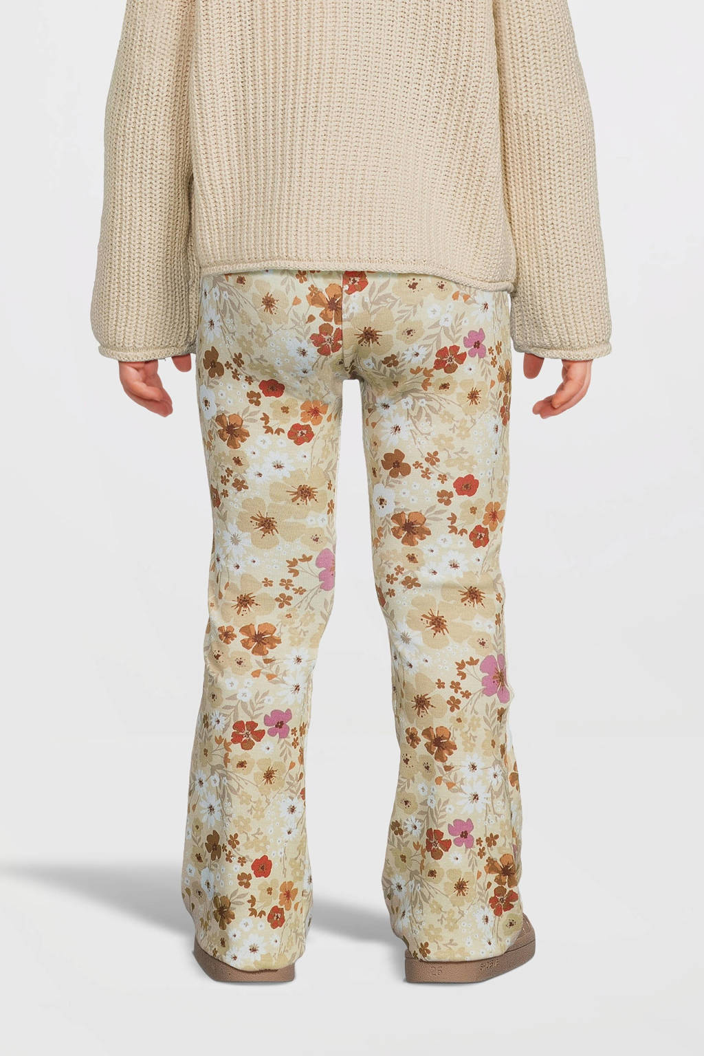 NAME IT baby flared broek NMFDIDISA met panterprint