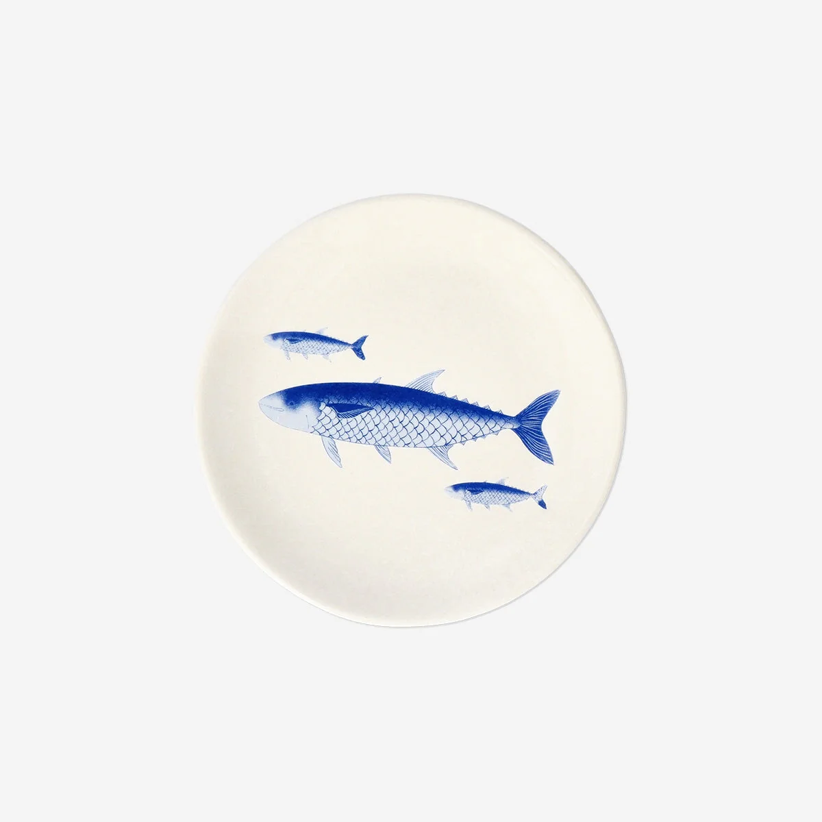 Pyntebakke med fiskeprint - 10 cm