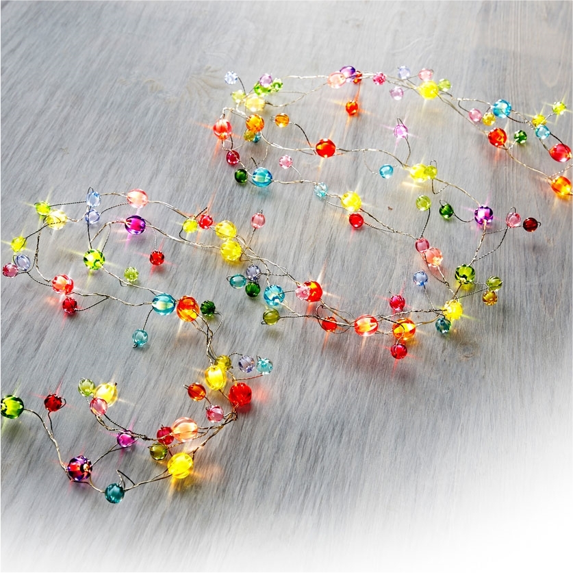 Guirlande LED multicolore