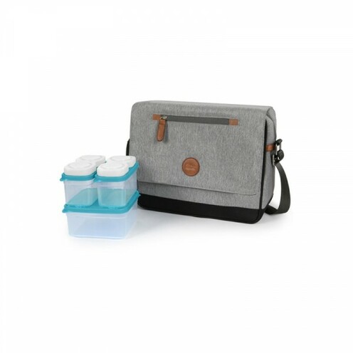 Sac isotherme Baby Snack gris clair - OUTLANDER
