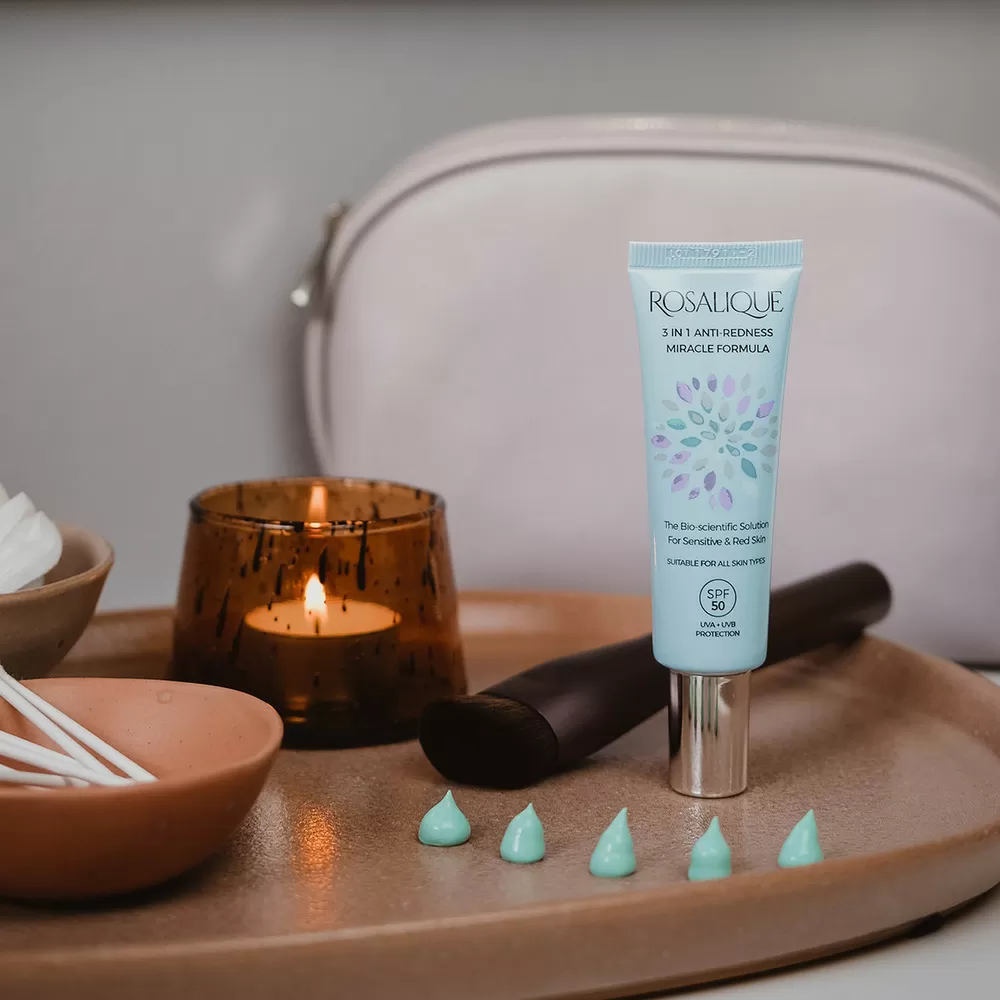 Rosalique 3-i-1 anti rødme creme - 30 ml