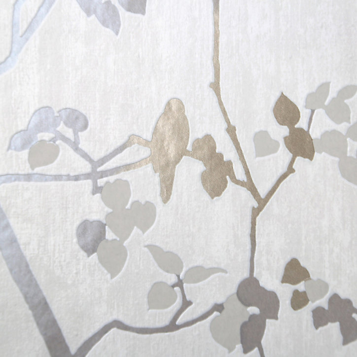 Papier peint vinyle sur intissé GoodHome Bromus crème