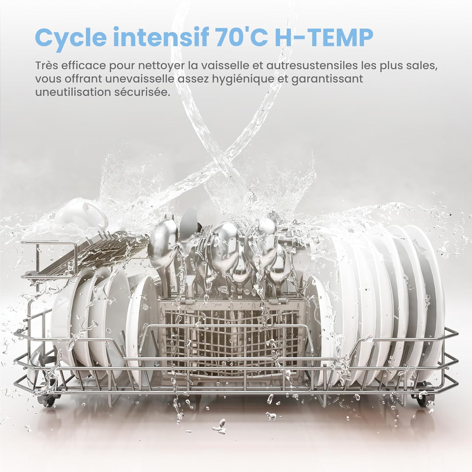 COMFEE Spülmaschine KWH-TD602E-W-FR