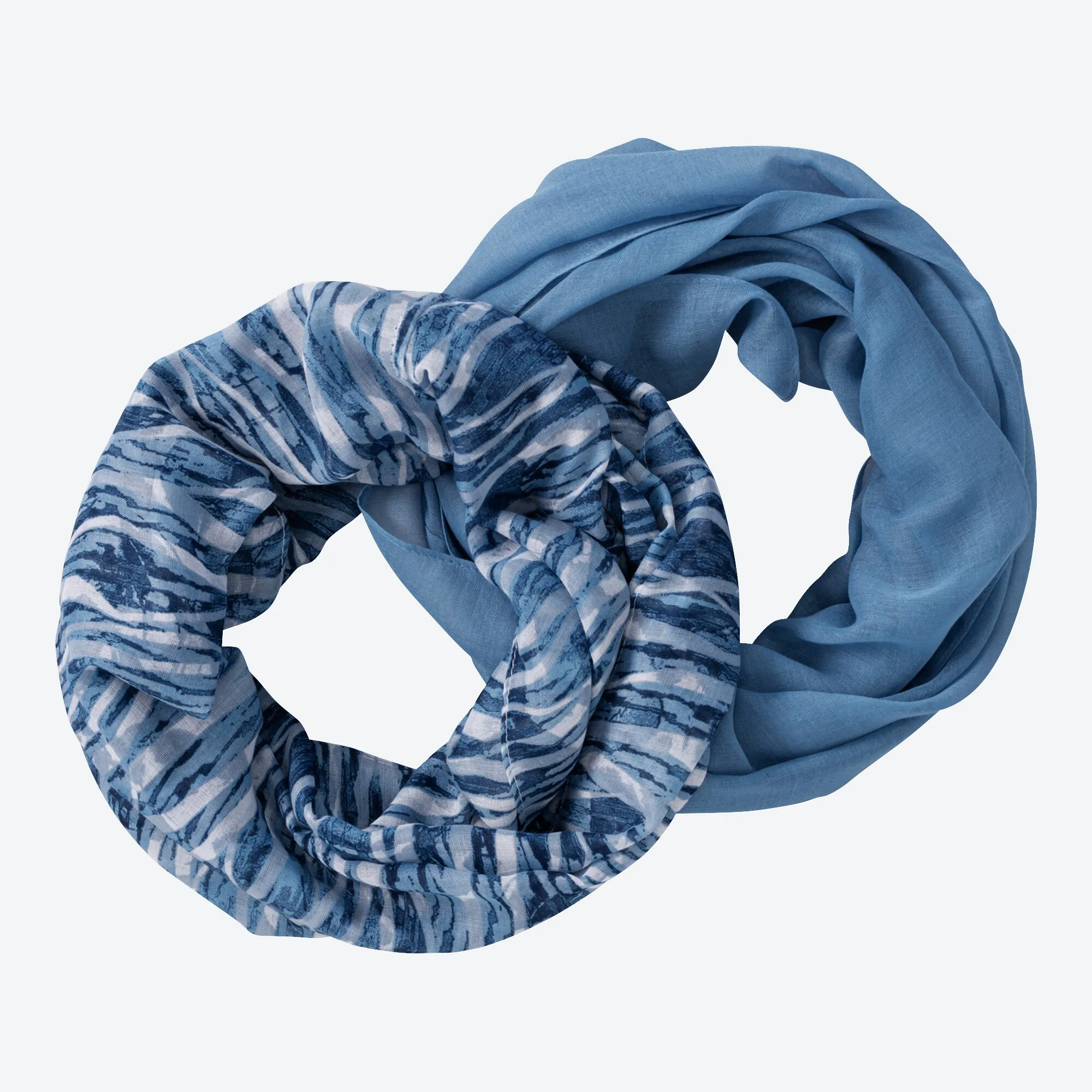 Damen-Loop-Schal, 2er-Pack