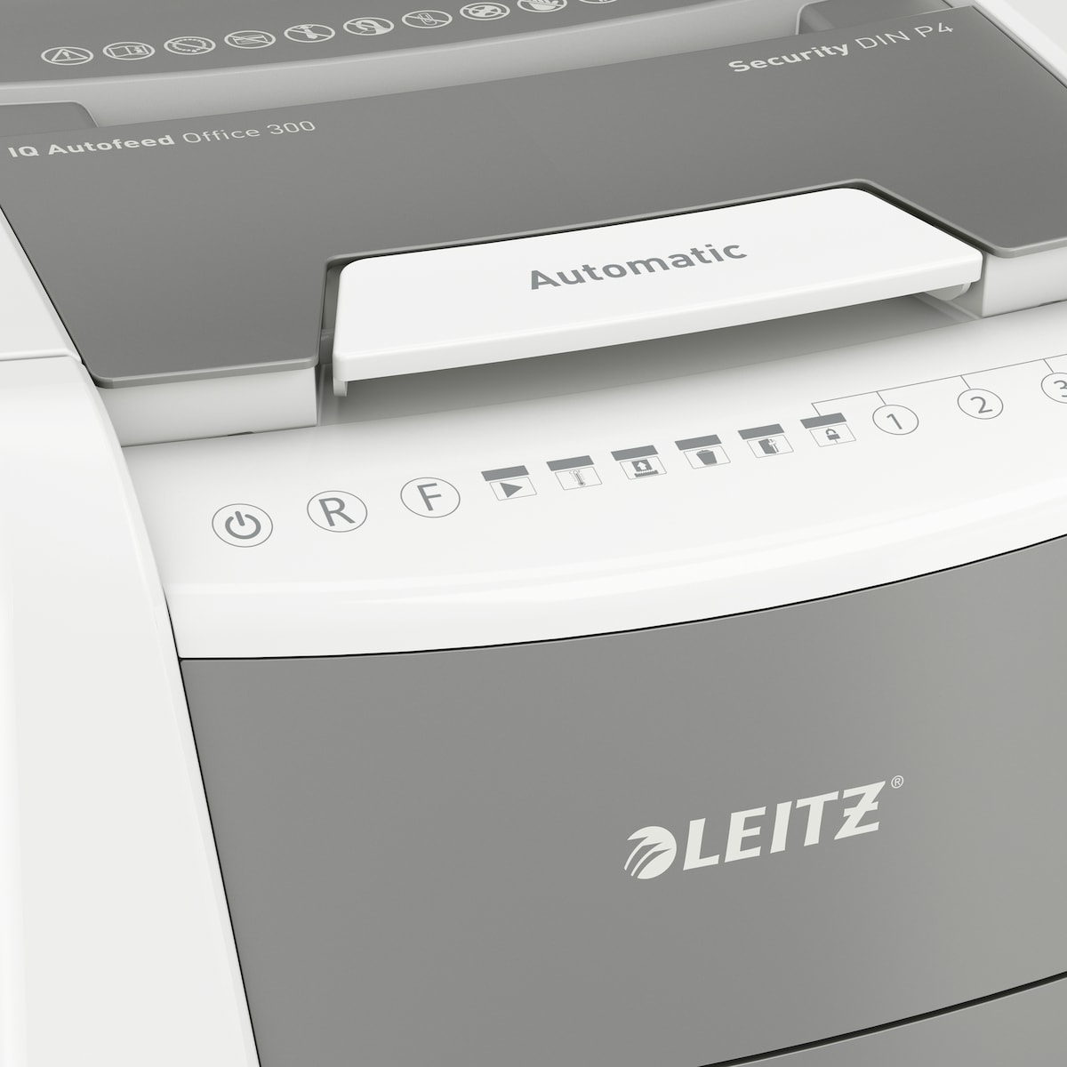 Leitz IQ AutoFeed Office 300 P4 makuleringsmaskin (krysskutt)