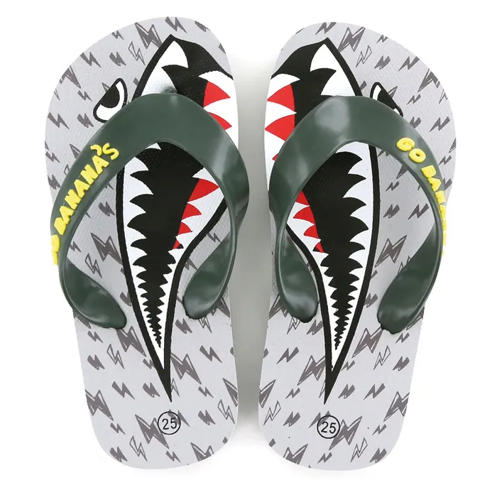 Go Bananas Sharkattack Teenslippers Junior