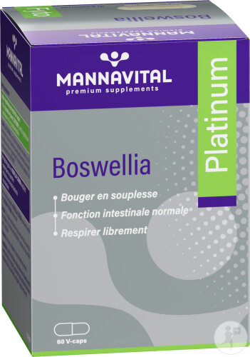 Mannavital Boswellia Platinum 60 V-Capsules