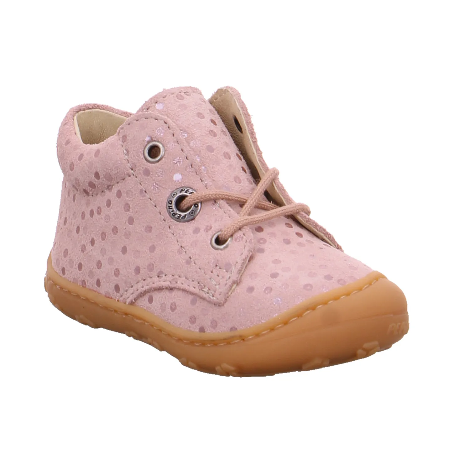 PEPINO Lauflernschuh Rosa Leder  Bottine
