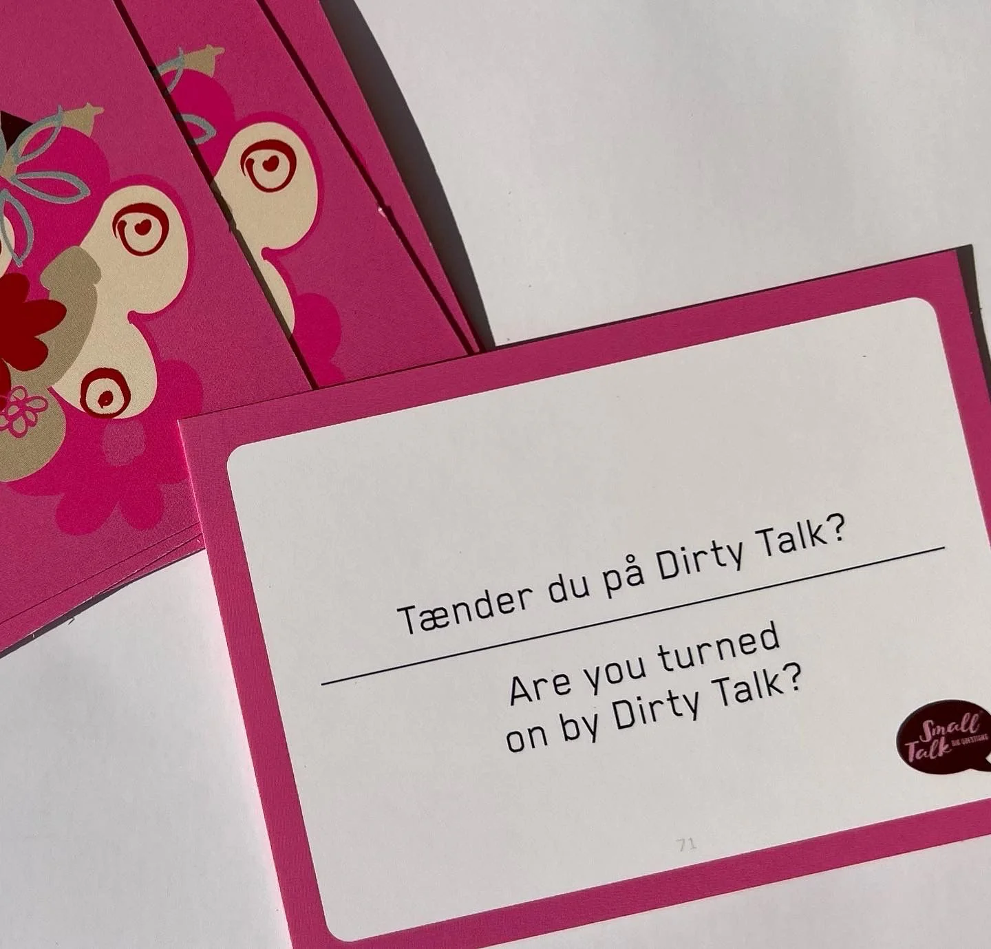 New Mags  Small Talk samtalekort - Big Questions Dirty Talk