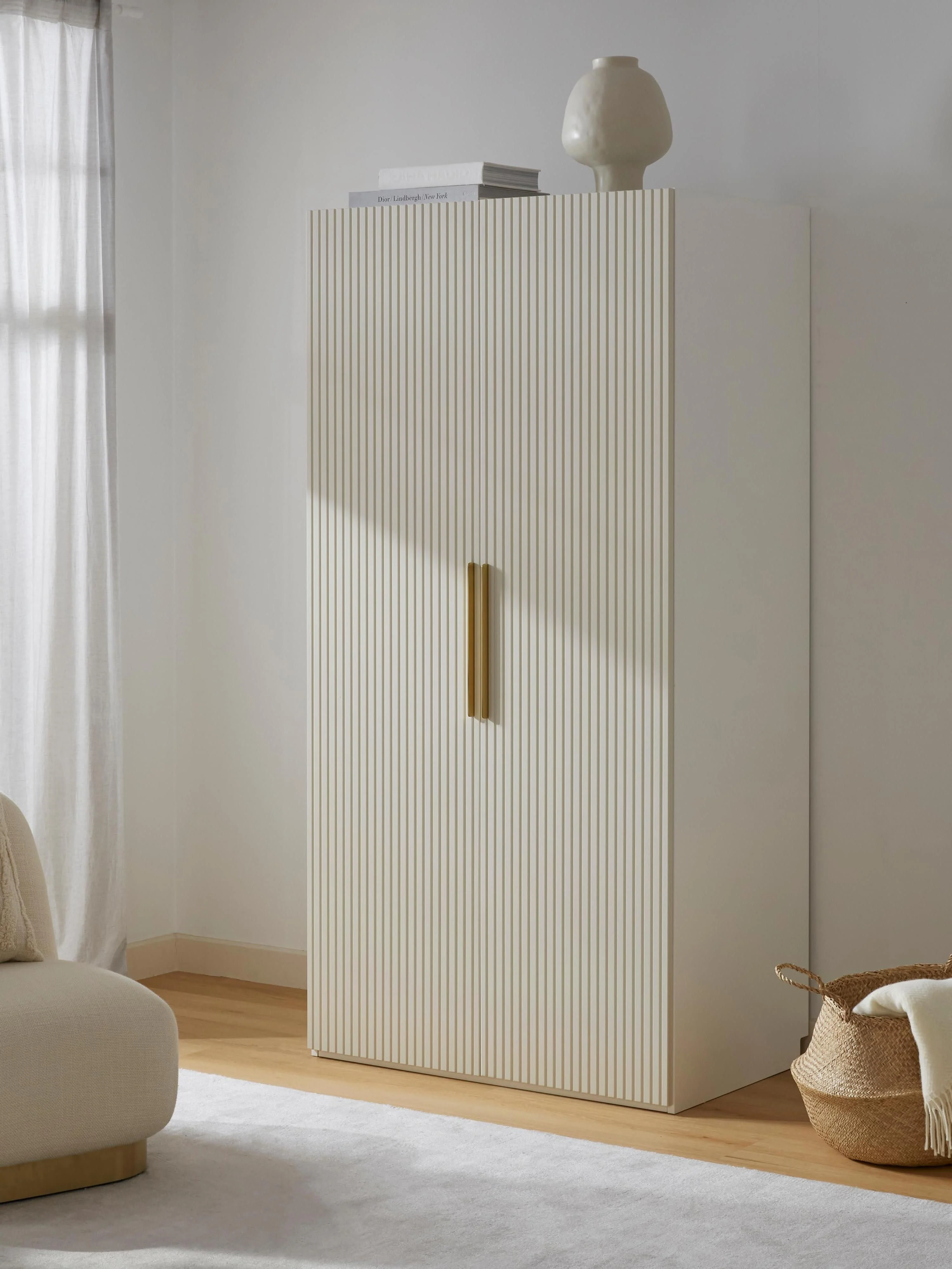 Modulaire draaideurkast Simone, 100 cm breed, diverse varianten