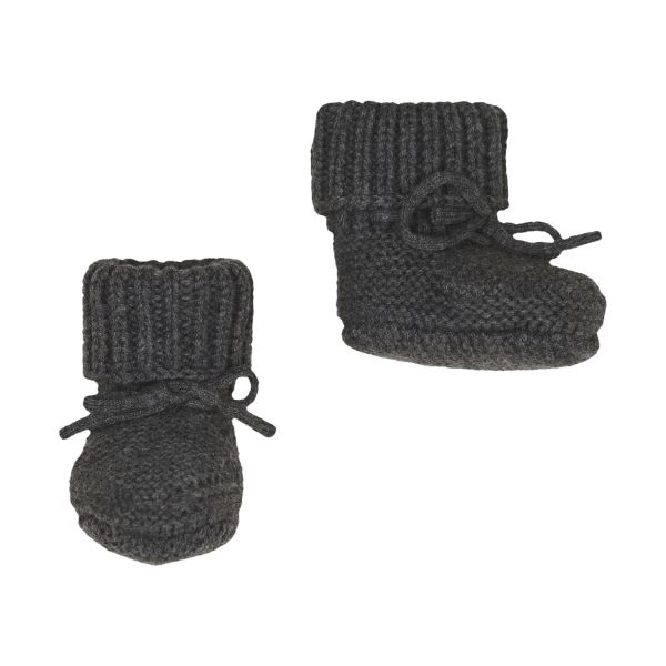 Lodger Slofjes - Merino Wool - Pigeon - 0-6M