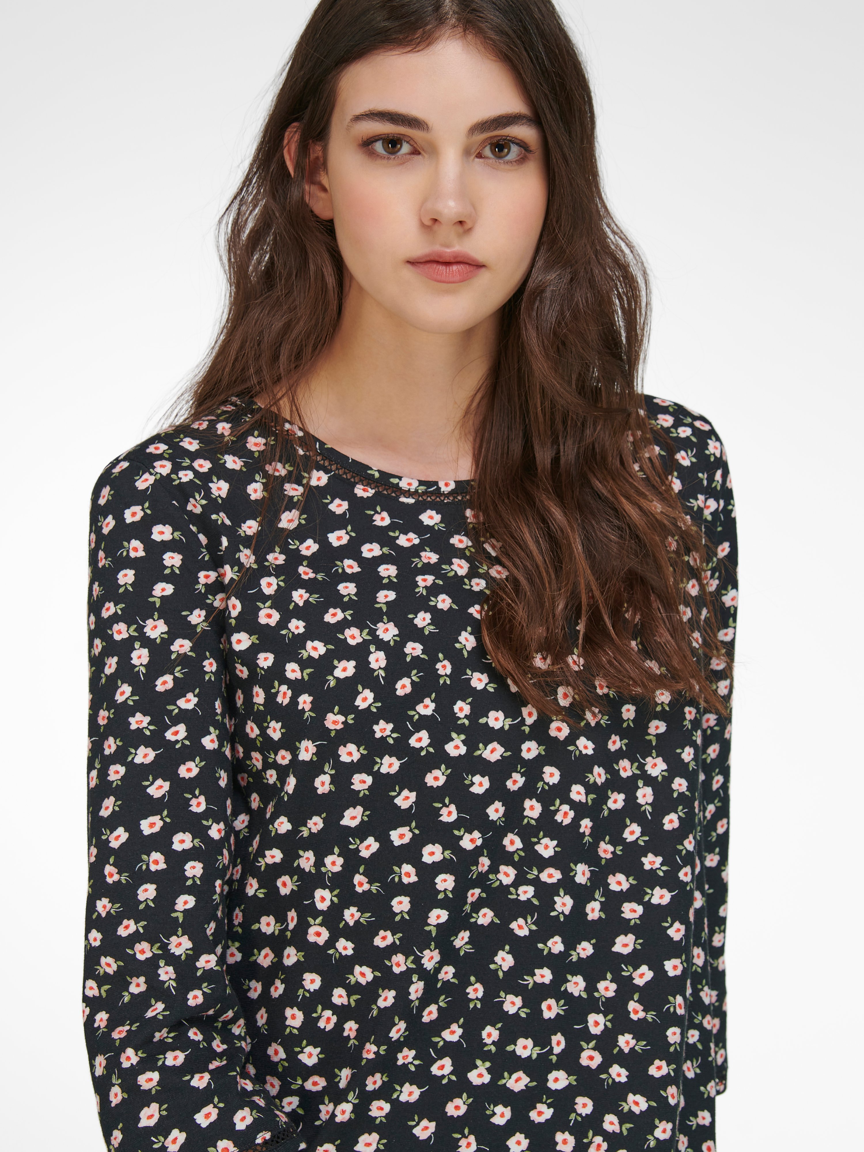 Rundhals-Shirt