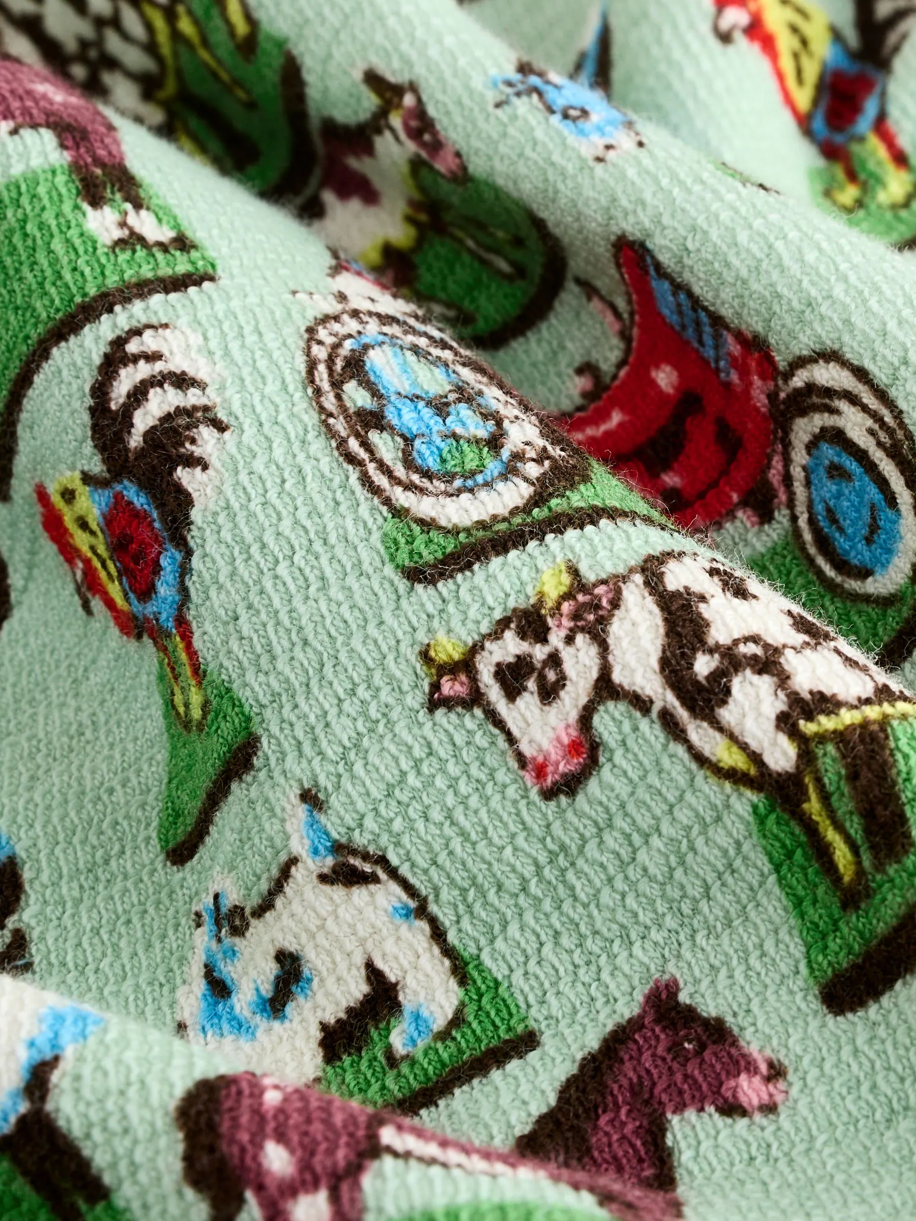 Groen boerderijkraag - 100% katoenen Cath Kidston rompertje