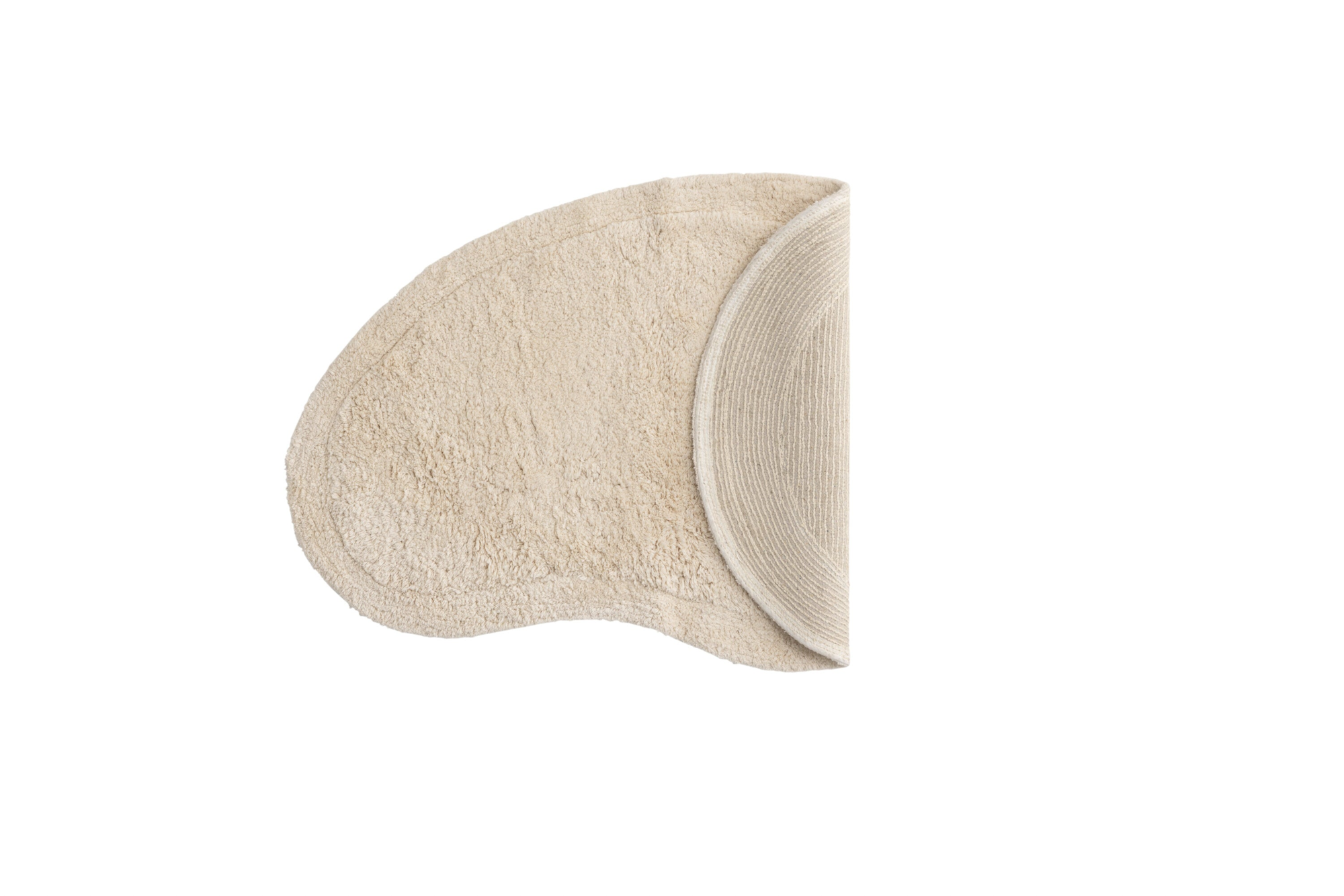 Hemi Badmat Ovaal 60x85cm - Creme