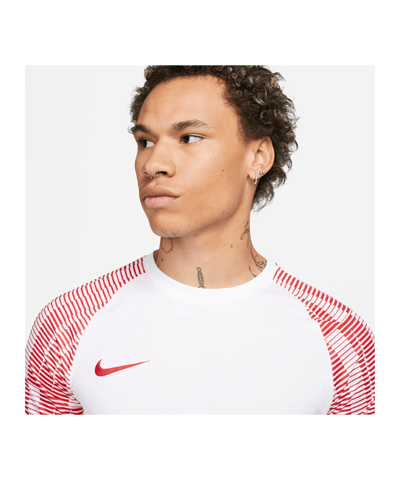 Nike Academy Trikot Weiss Rot F100