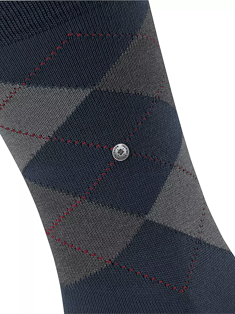 BURLINGTON Herren Socken EDINBURGH 40-46 marine dunkelblau