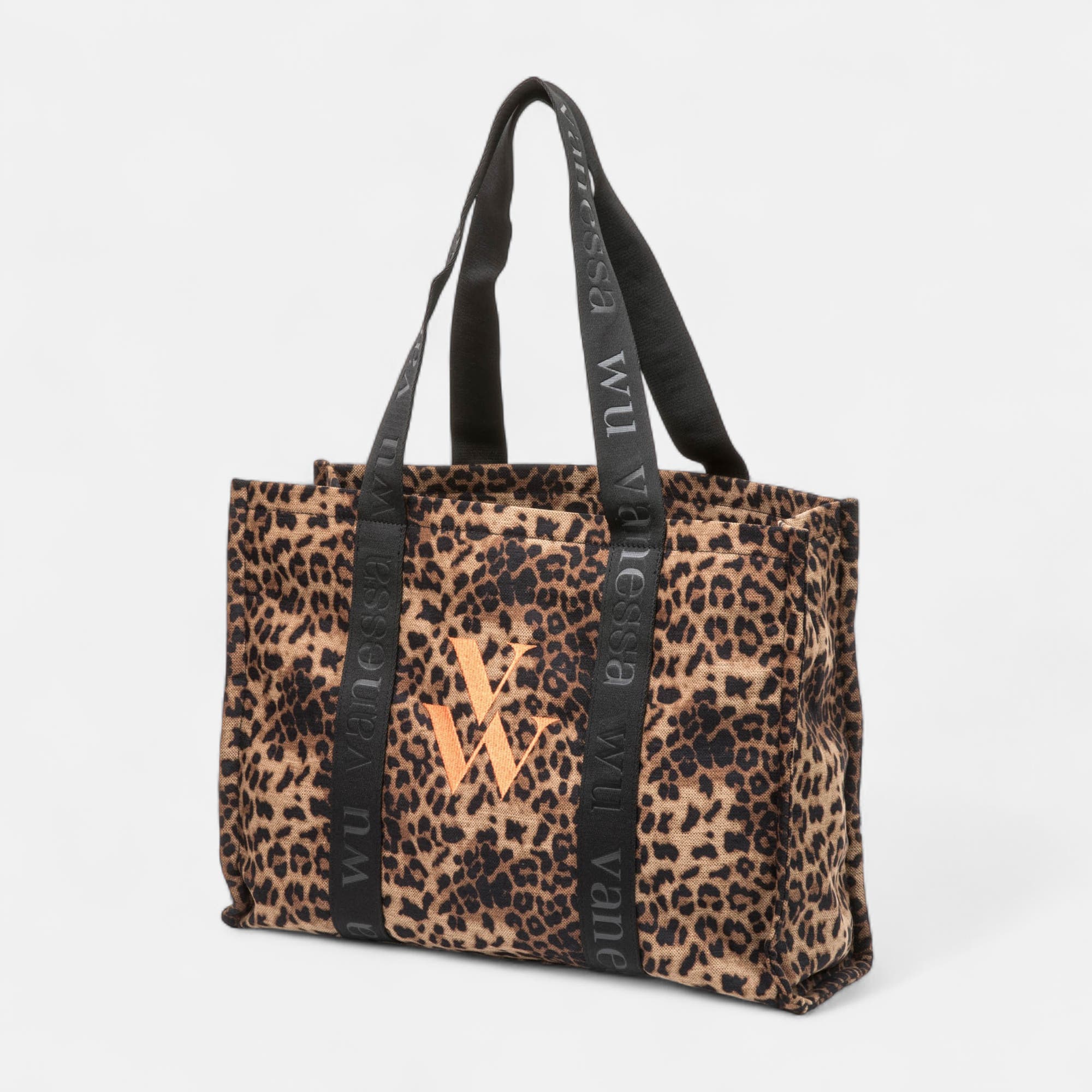 Sac de shopping marron