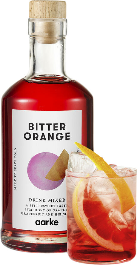 Aarke Kitchenware Drink Mixer - Bitter Orange Rød