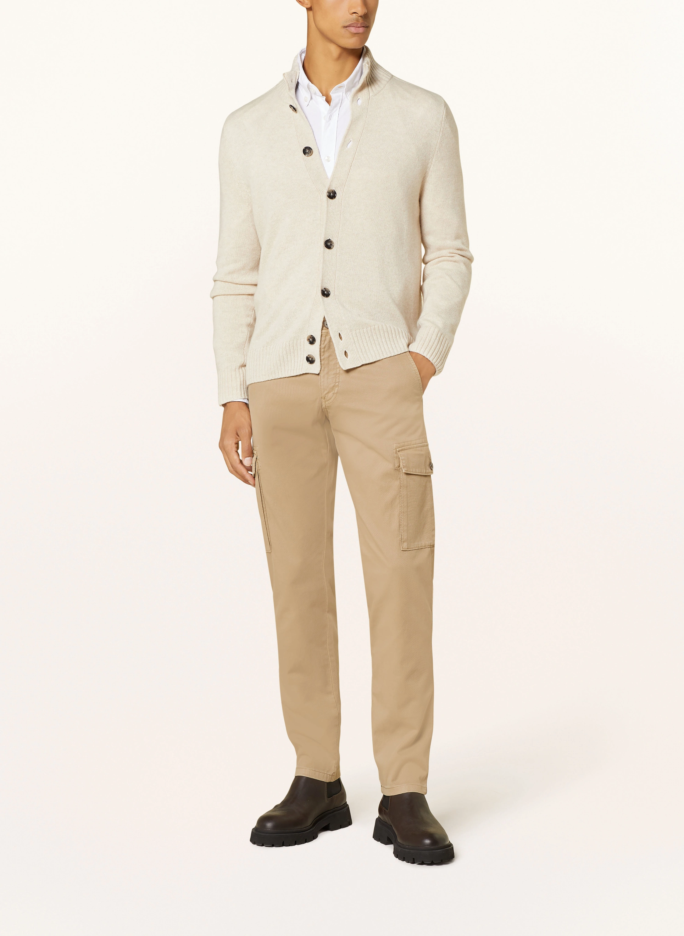 STROKESMAN'S Cargohose CAVALERY Slim Fit