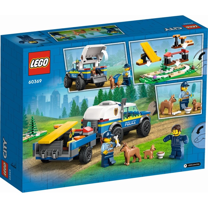 LEGO® City Police 60369 - Mobiles Polizeihunde-Training