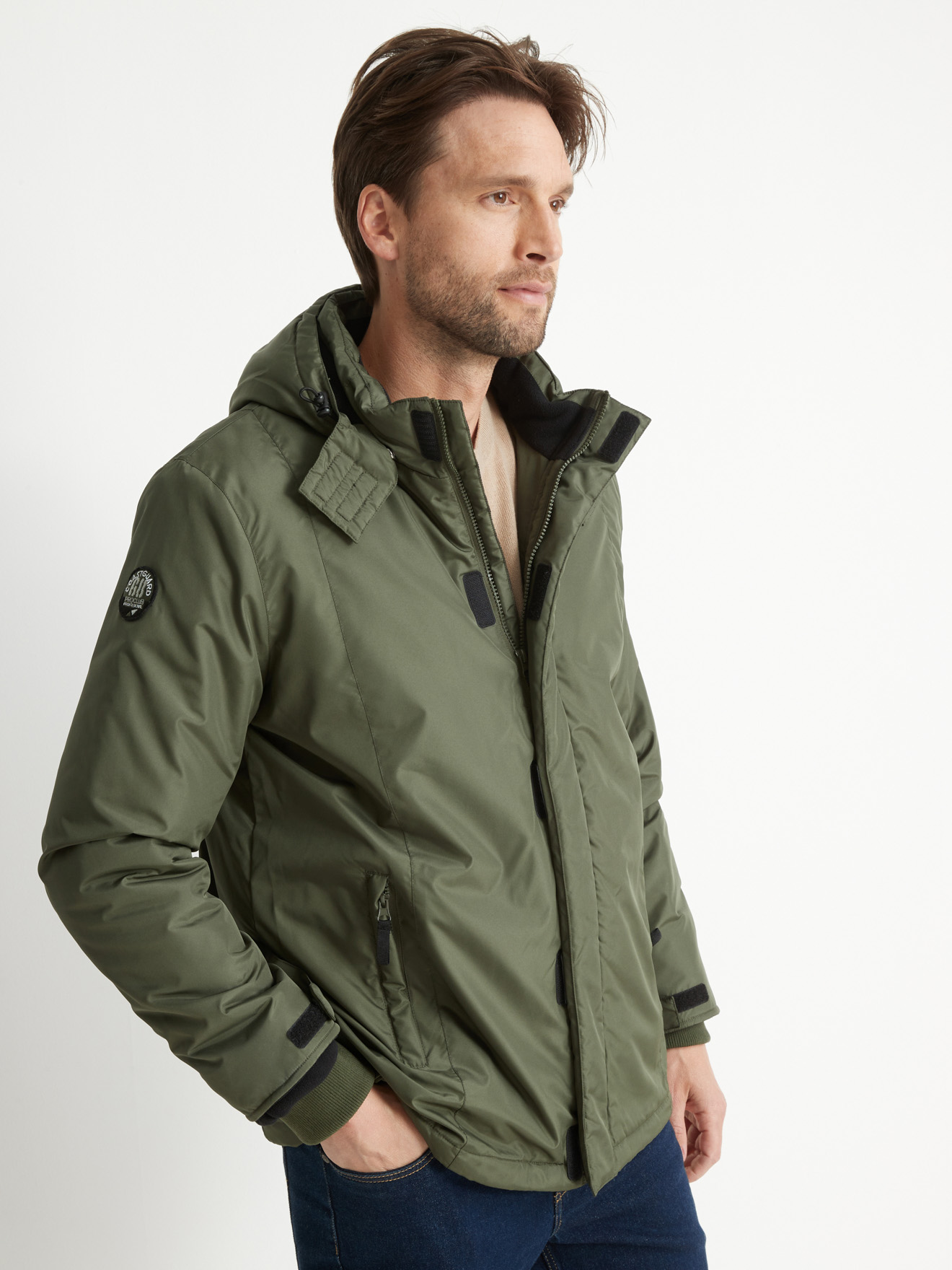 Parka imperméable doublée polaire