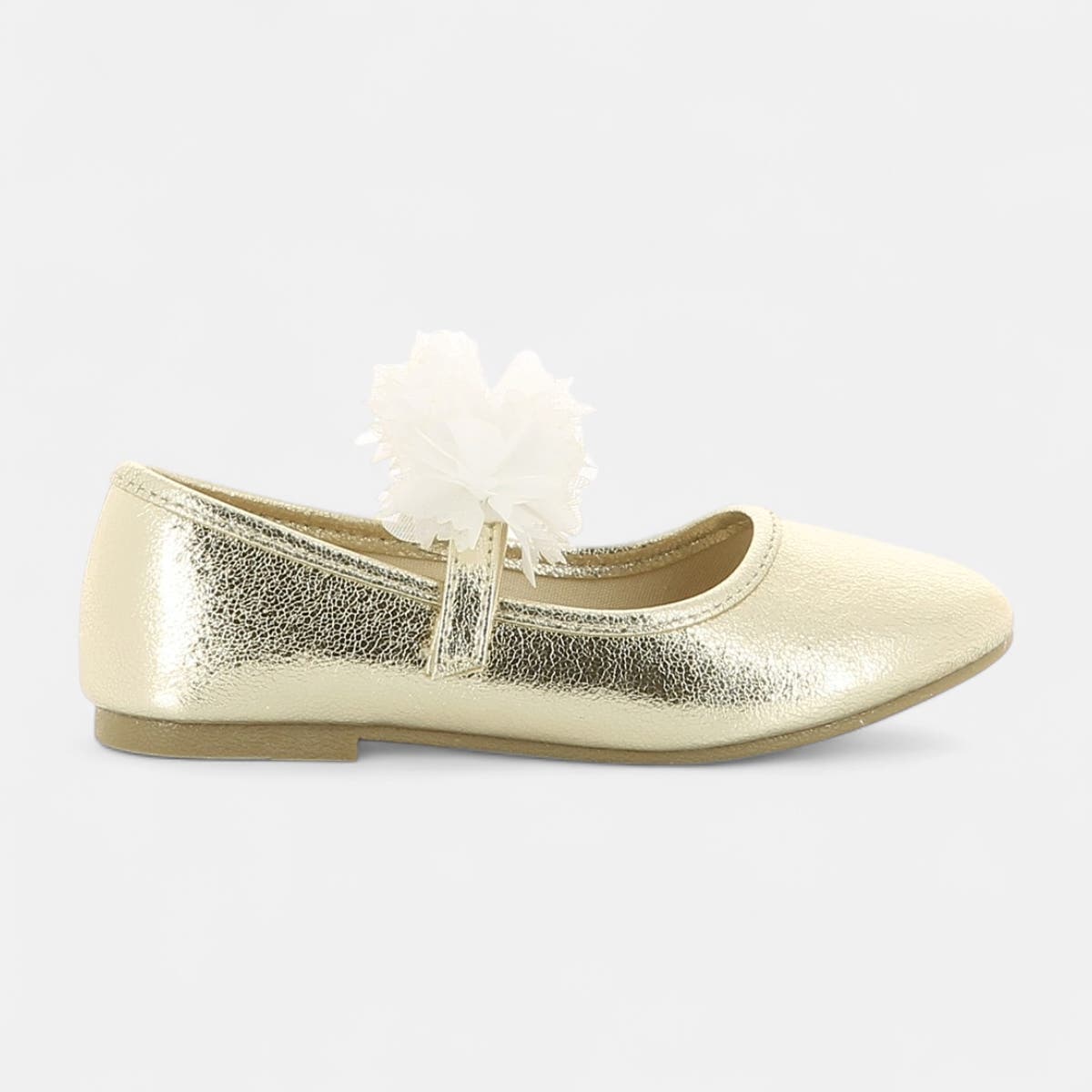 Ballerines Fille or