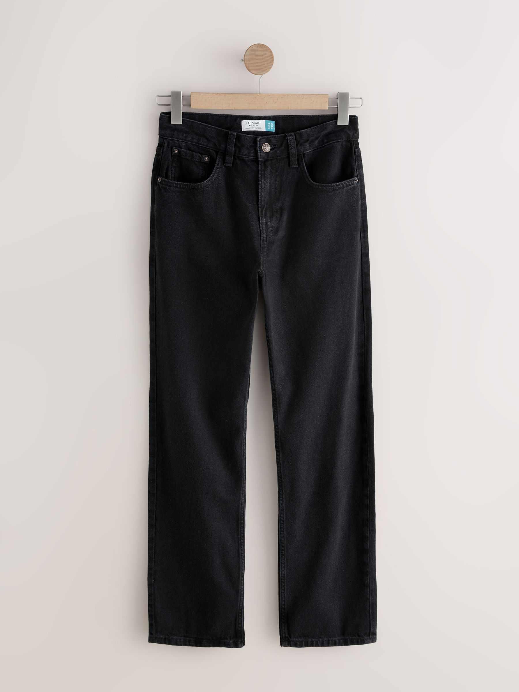 Zwart - Straight Leg Jeans