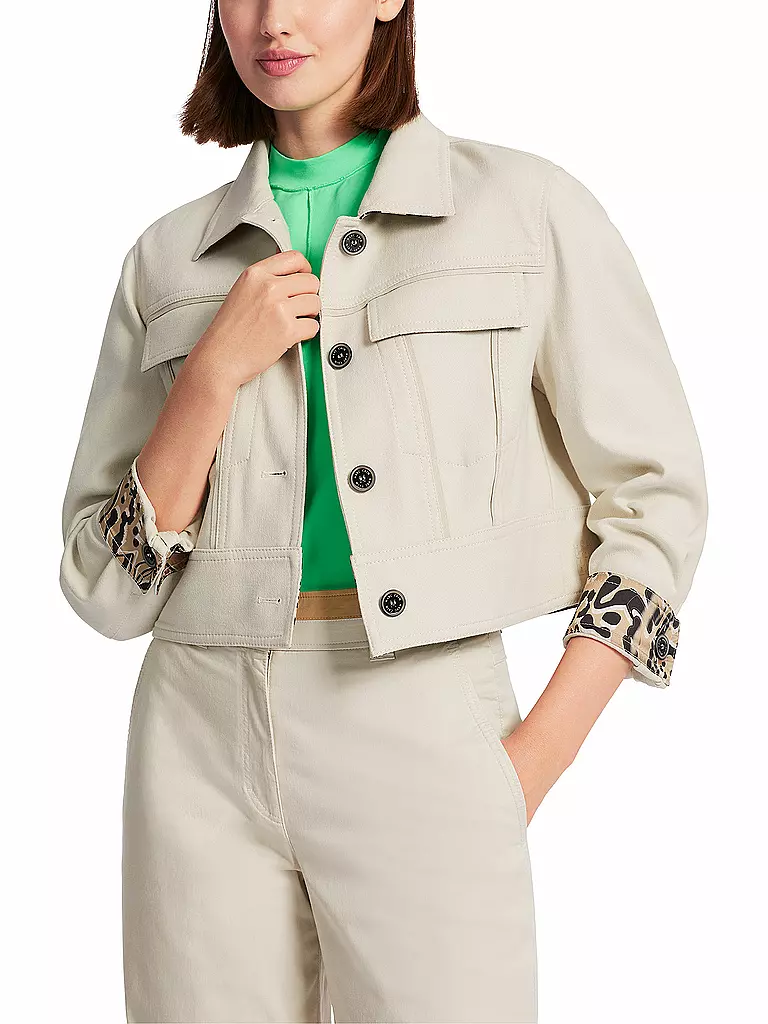 MARC CAIN Jeansjacke grau