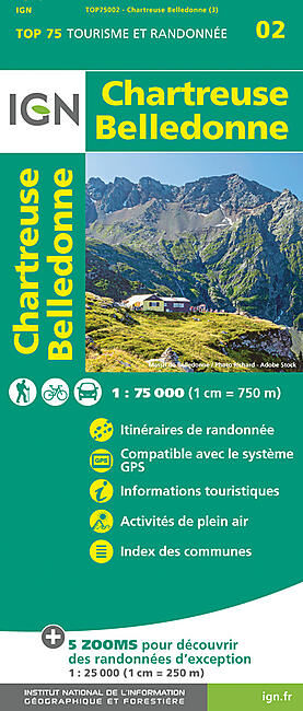 IGN - TOP 75 CHARTREUSE BELLEDONNE
