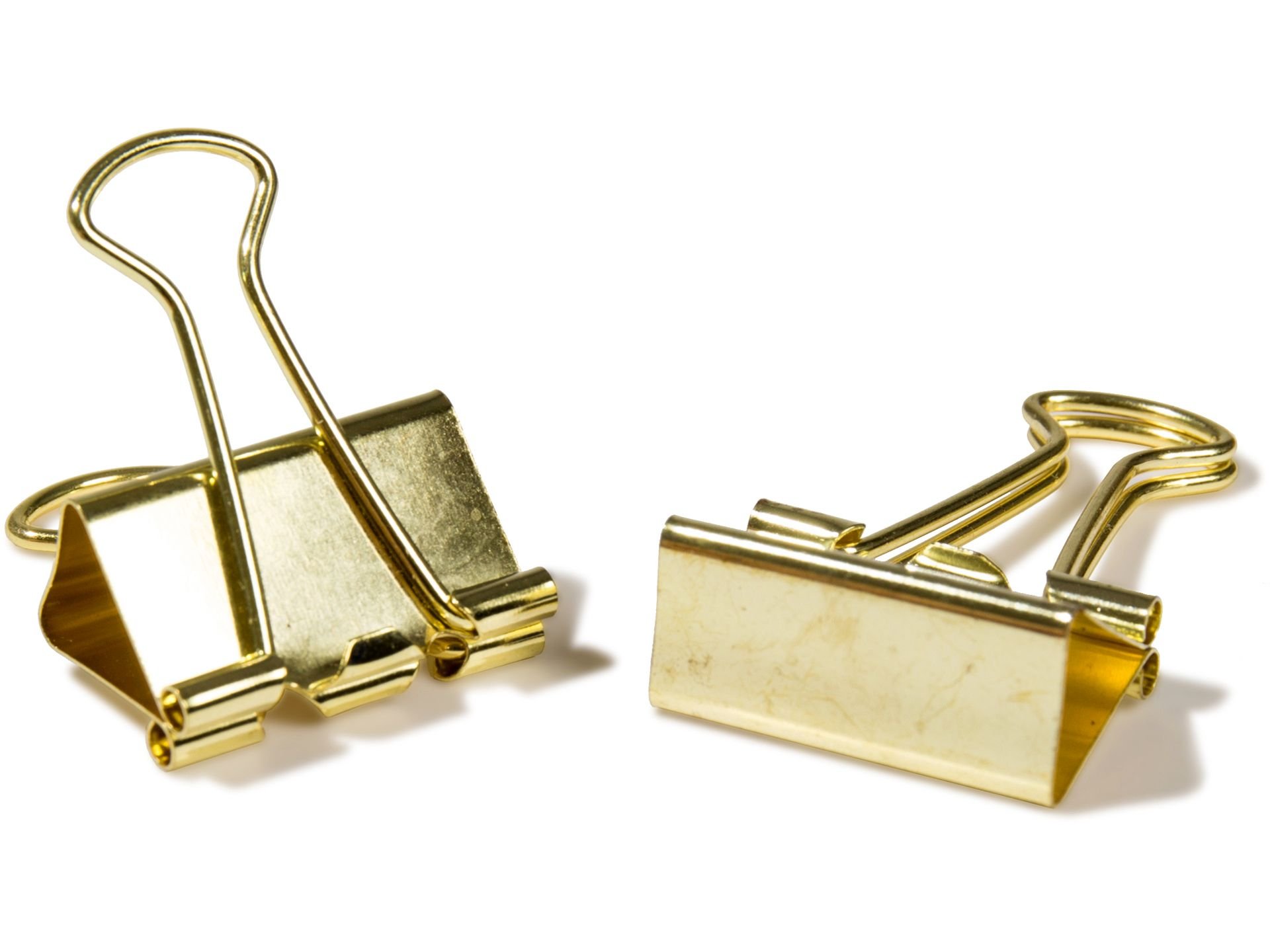 Foldback-Clips gold