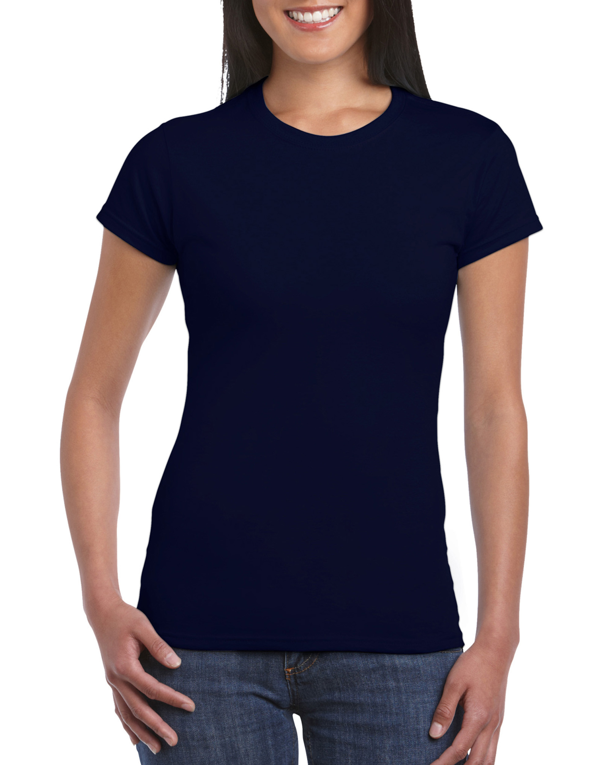 Gildan 64000L - T-shirt manches courtes femme RingSpun