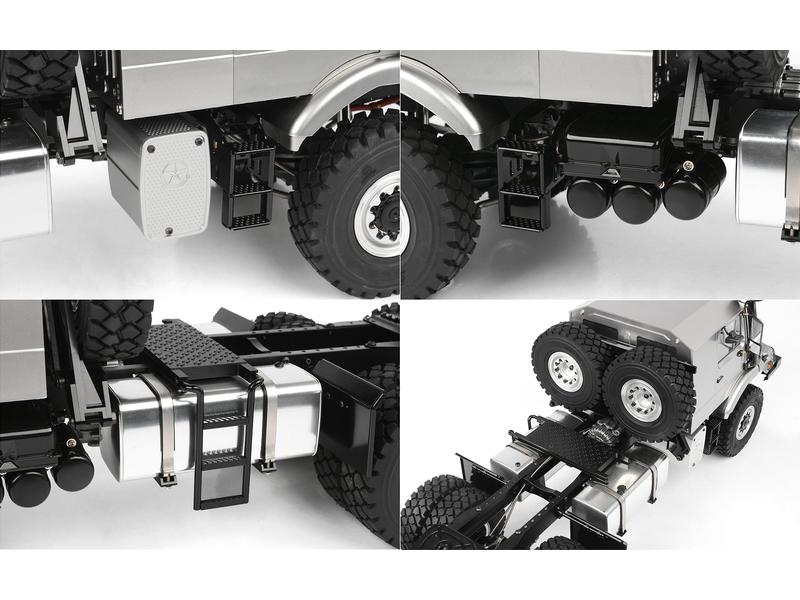 RC4WD Lastwagen Sledge Hammer Heavy Haul Truck 6 x 6 1:14, Vormontierter 6WD Lastwagen mit 2-Gang Getriebe und 2.4 GHz RC-Anlage